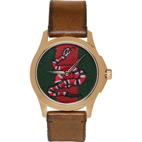 gucci rubber watches|gucci snake watch leather.